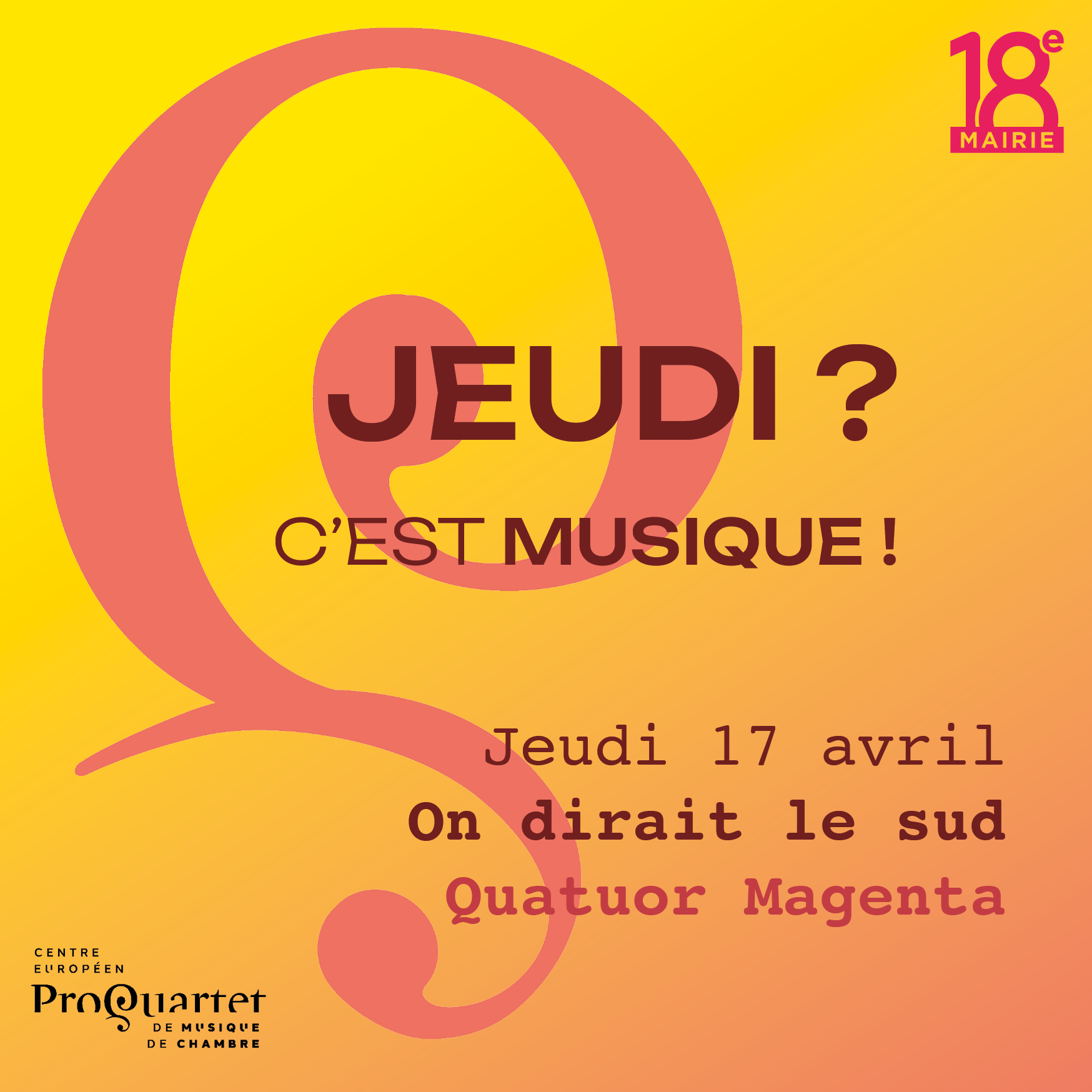 Jeudi 17 avril