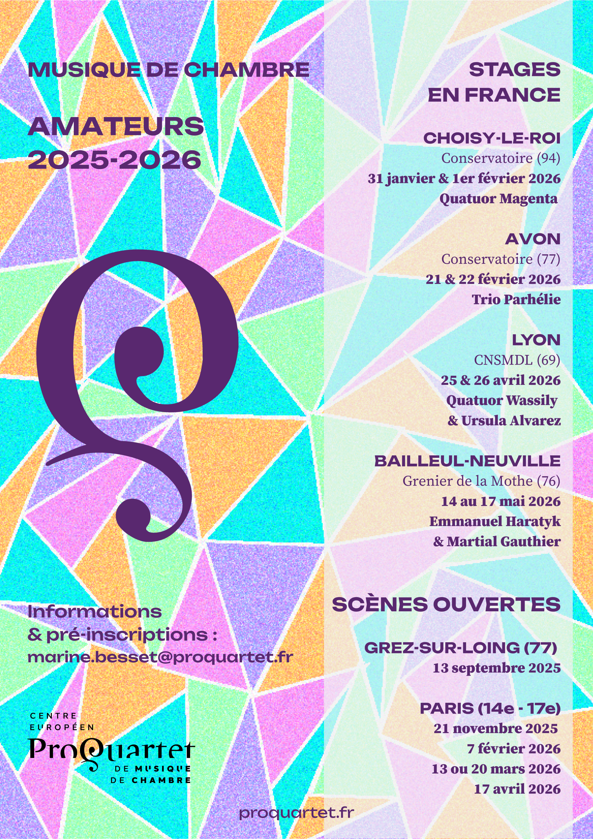 Affiche amateurs 25-26