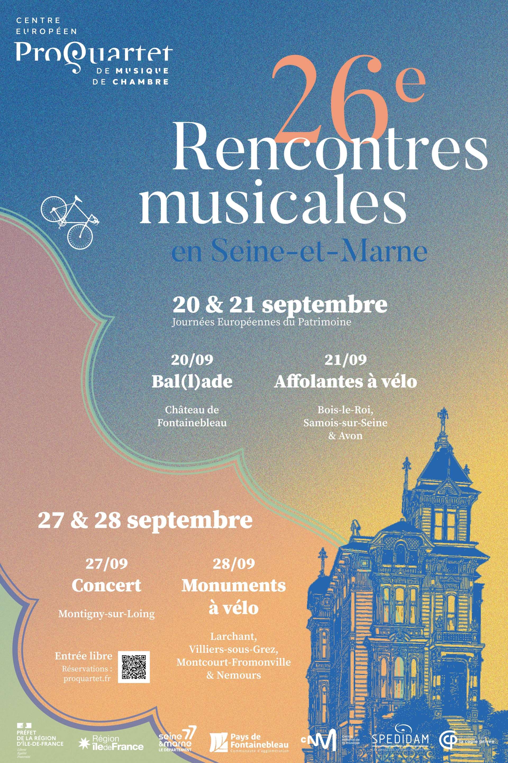 Rencontres musicales en Seine & Marne 2025