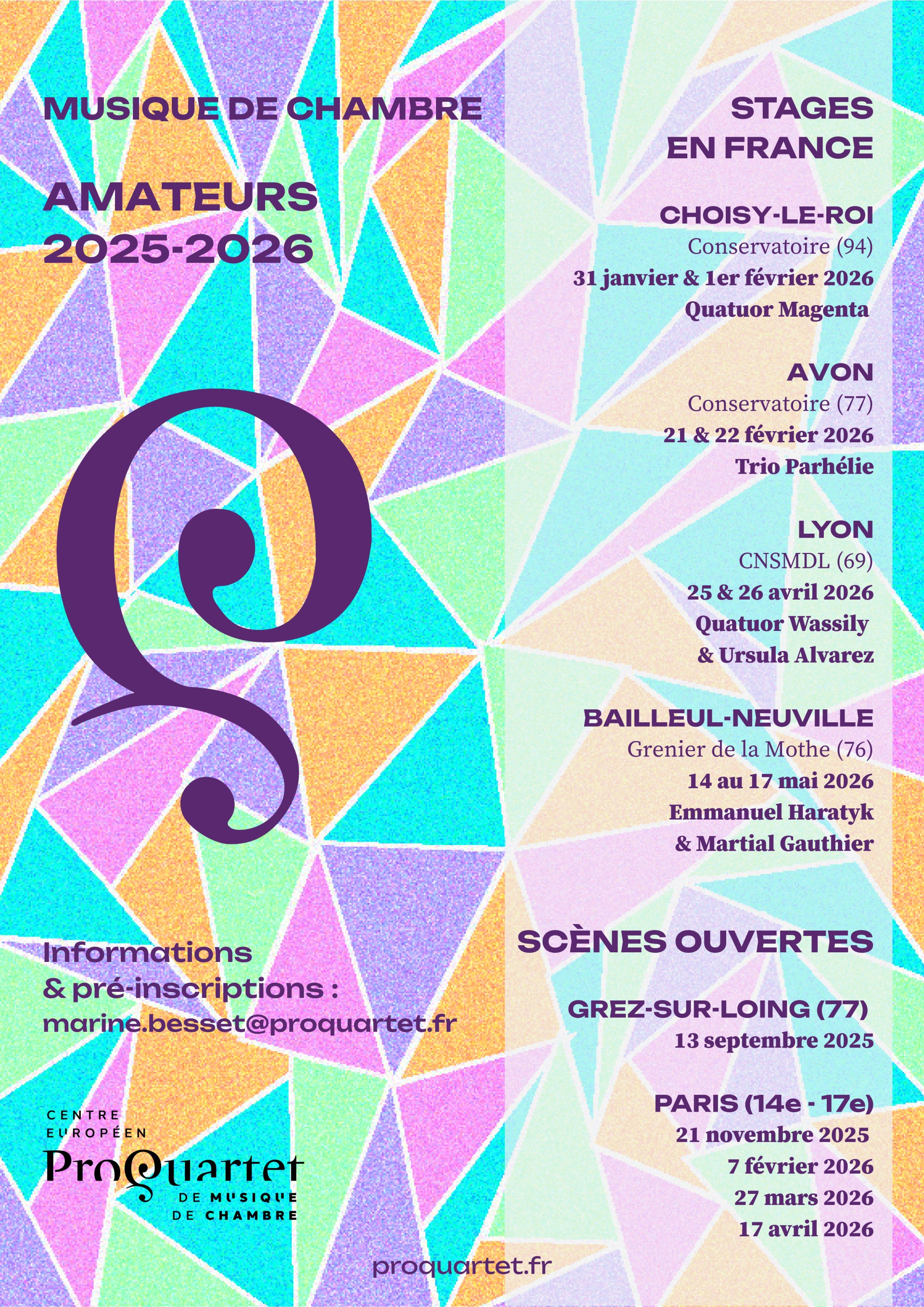 Affiche amateurs 25-26